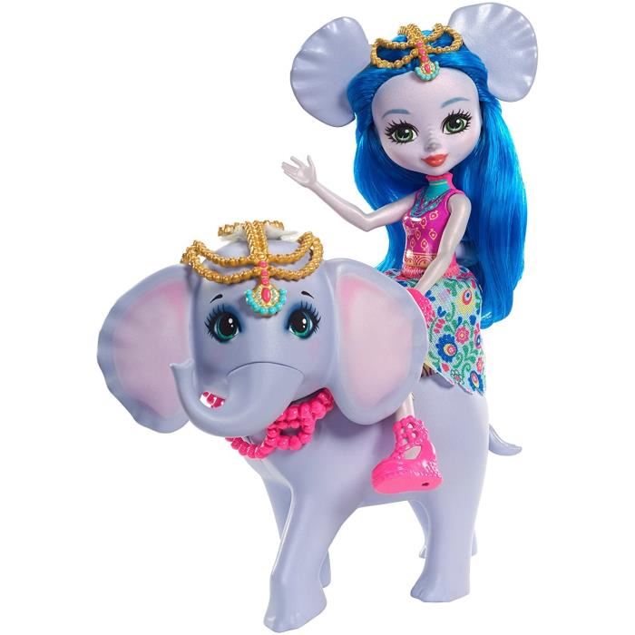 Mattel Enchantimals - Coffret Ekaterina Elephant Et Antic