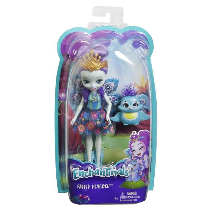 Enchantimals - Mini-poupee Paon