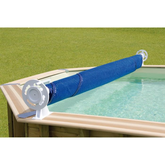 Enrouleur De Baches De Piscine Luxe Ubbink Pour Piscines Jusqua 65m De Largeur