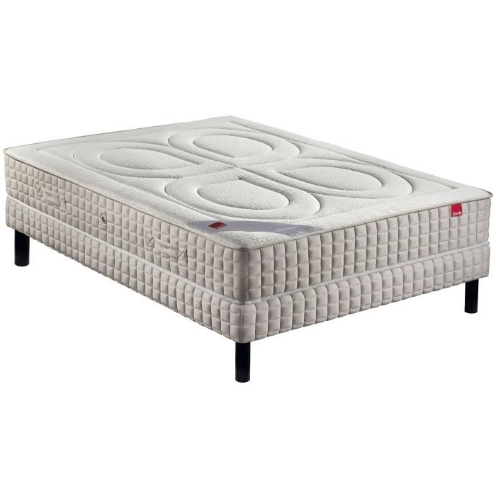 Epeda Matelas Epeda Bambou Ressorts Ensaches 160x200