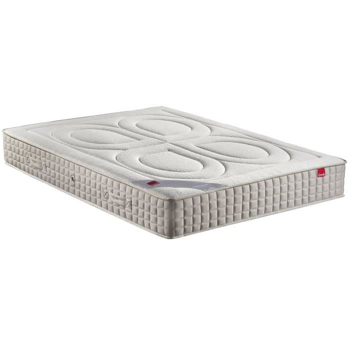 Epeda Matelas Epeda Bambou Ressorts Ensaches 160x200