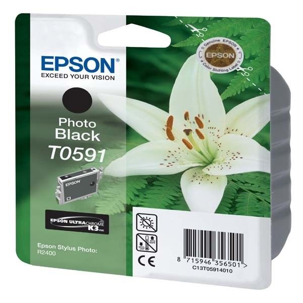 Epson Encre T0591 Photo Noire Stylus R2400