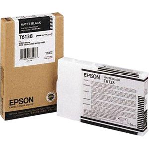 Epson D39origine Epson Stylus Pro 4400 Cartouche D39encre T6138 C 13 T 613800 Mattnoir Contenu 110 Ml