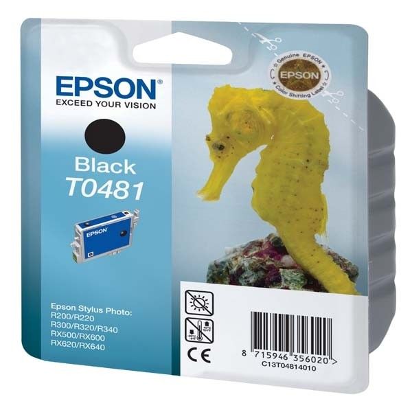 Cartouche Epson T0481 Noir Pour Imprimantes Jet D'encre