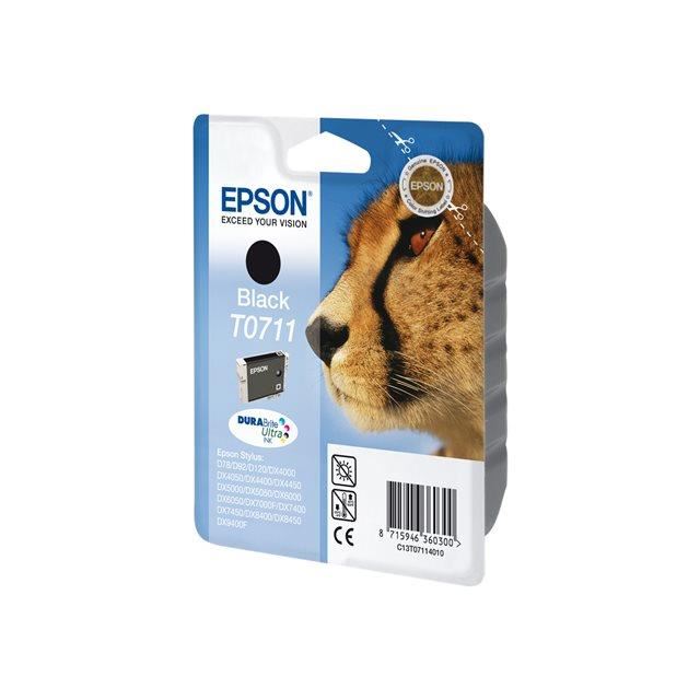 Epson Cartouche Dencre T0711 Noir - Guepard (c13t07114012)