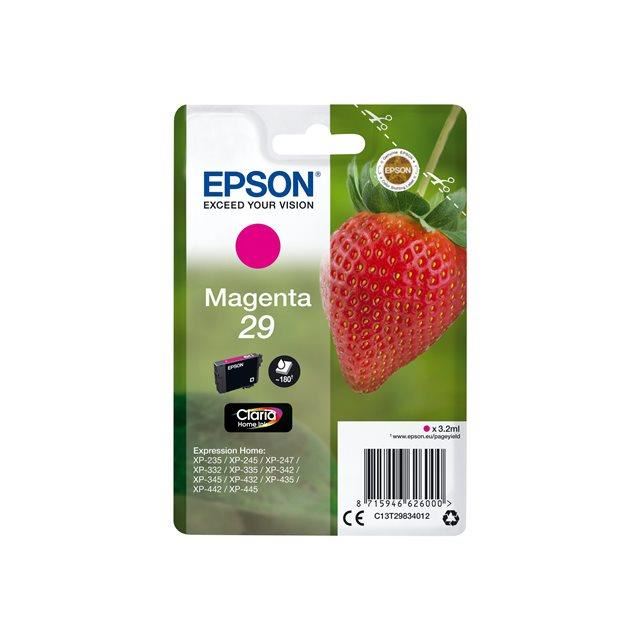 Epson Cartouche D'encre T2983 Magenta - Fraise (c13t29834012)