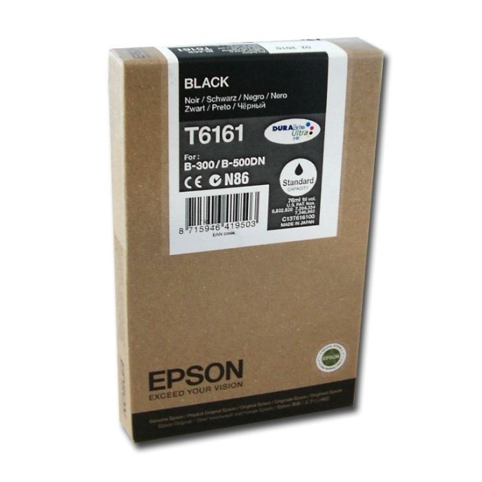 Epson T6161 Black Sc 76 Ml 1 Pack (14134...