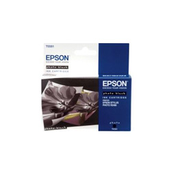 Epson T0591 - Cartouche d'encre Authentique Epson photo noire C13T05914010