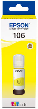 Epson D'origine Epson EcoTank ET-7700 cartouche d'encre (106 / C 13 T 00R440) jaune, 5 000 pages, 0,21 centimes par page, contenu: 70 ml