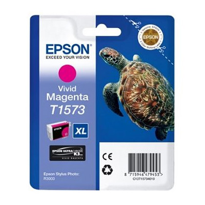 Epson D39origine Epson C 13 T 15734010 T1573 cartouche d39encre magenta contenu 25 ml remplace Epson C13T15734010 T1573 cartouche imprimante