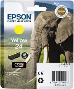 Epson 24 (c13t24244012) - Jaune - Cartouche D'encre