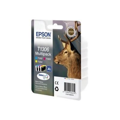 Epson D39origine Epson Stylus Office BX 625 FWD cartouche d39encre T1306 C 13 T 13064012 multicolor multipack pack de 3 contenu 3x101ml