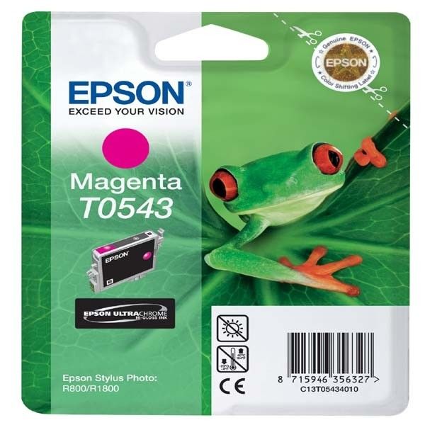 Epson T0543 - Cartouche d'encre Authentique Epson magenta (pigmente) C13T05434010