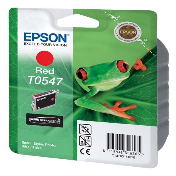 Epson Encre T0547 Rouge Stylus R8001800