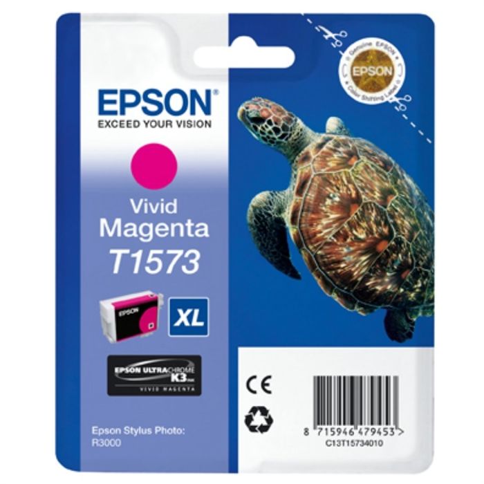 Epson Encre T1573 Vivid Magenta 259ml Stylus Photo R3000
