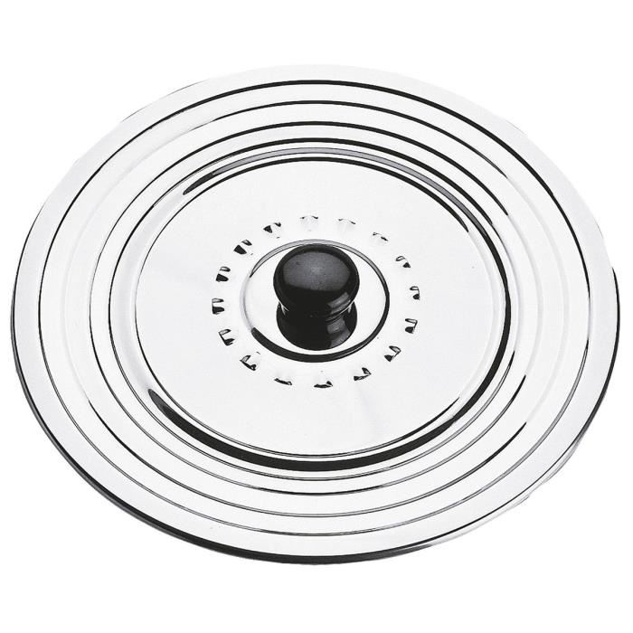 EQUINOX Couvercle anti-projection - 22-24-26 cm - Gris