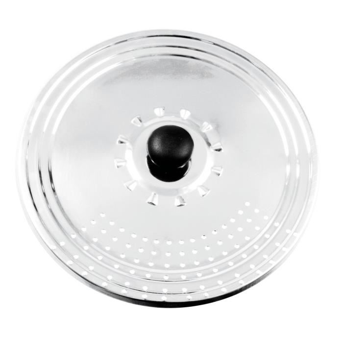 Equinox Couvercle Passoire 22-24-26 Cm Gris