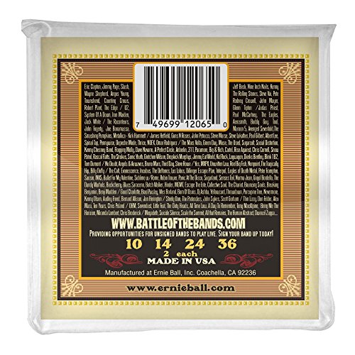 Ernie Ball 2065 Earthwood Jeu de cordes ...