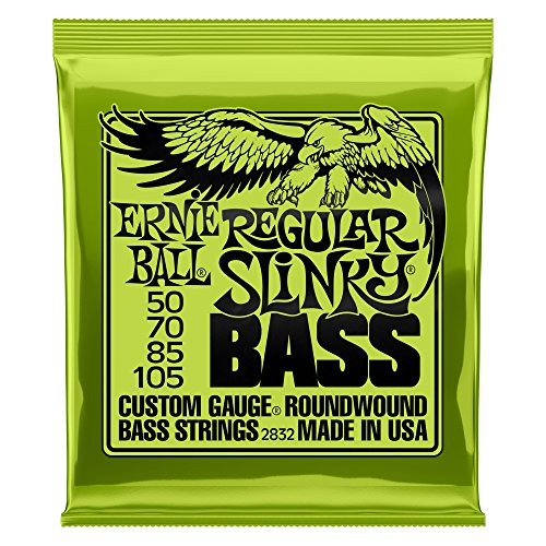 Ernie Ball Cordes Guitares Basses 4/ 2832 Regular Slinky Bass 50-105