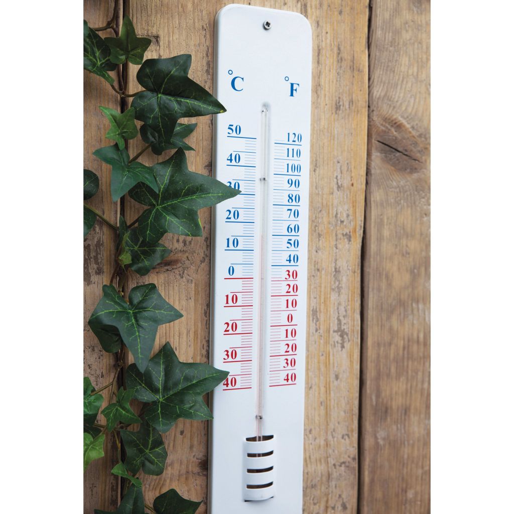 Esschert Design Thermometre mural interieurexterieur jardin 45 cm TH13