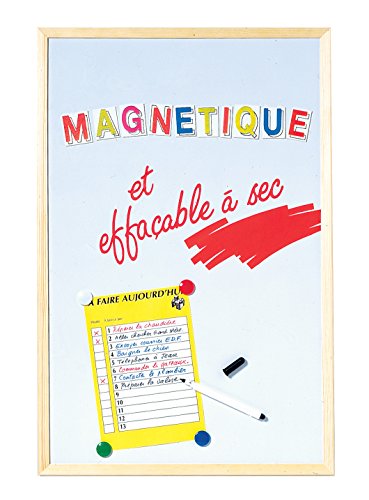 Esselte Tableau Magnetique Effacable a Sec 40x60cm Blanc