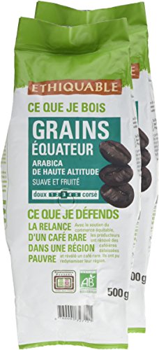 Ethiquable Cafe Grains Equateur Bio 500 ...