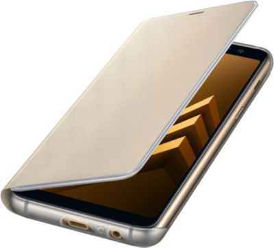 Samsung Neon Flip Cover A8 - Or