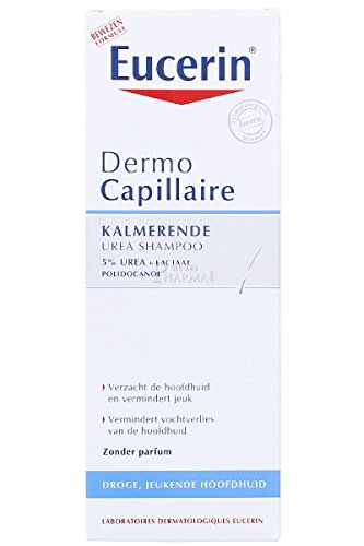 Eucerin Dermo Capillaire Shampoing Calmant 5% Uree Cuir Chevelu Irrite 250ml