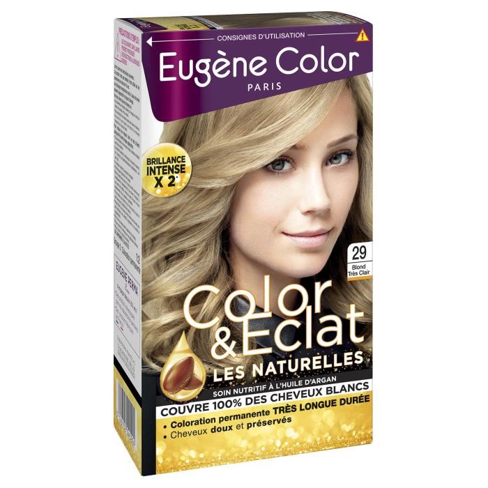 Eugene Color Les Naturelles Creme Colorante Permanente N°29 Blond Tres Clair