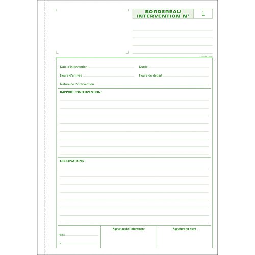 Manifolds Rapports Dintervention 50 Feuillet