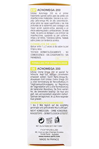 Noreva Exfoliac Acnomega 200 30 Ml - Tube 30 Ml