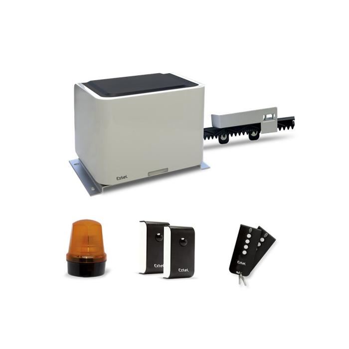 Extel Hello C - Motorisation A Cremaillere Pour Portail Coulissant