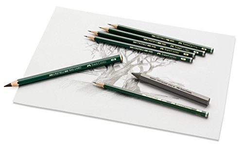 Faber Castell Castell® 9000 119004 Crayon A Papier Durete 4b 1 Pcs