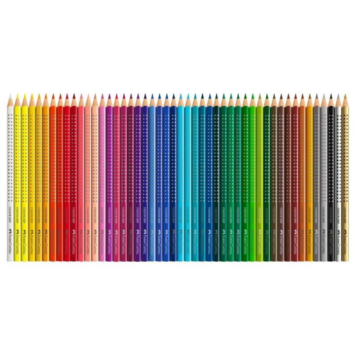 Faber Castell Etui De 48 Crayons De Couleur Colour Grip Coloris Assortis