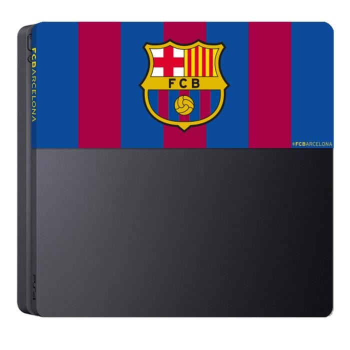Fcb Fc Barcelone Facade Coque De Personnalisation Pour Ps4 Slim Faceplate De Customisation Pour Playstation 4 Slim