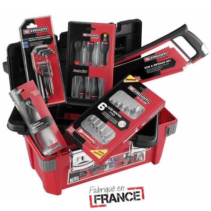 Caisse a outils FACOM + 22 outils