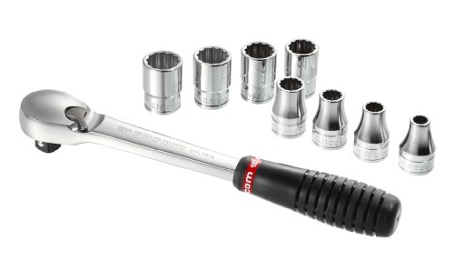 Composition De Serrage 12 9 Outils Facom S4je9pb Ouvertures De 8 A 19 Mm Cliquet 5° 8 Douilles 12 Pans