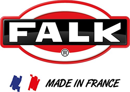 Tractopelle A Pedales New Holland Avec Remorque - Falk - Des 3 Ans - 100% Fabrique En France - Contient 60% De Plastique Recycle