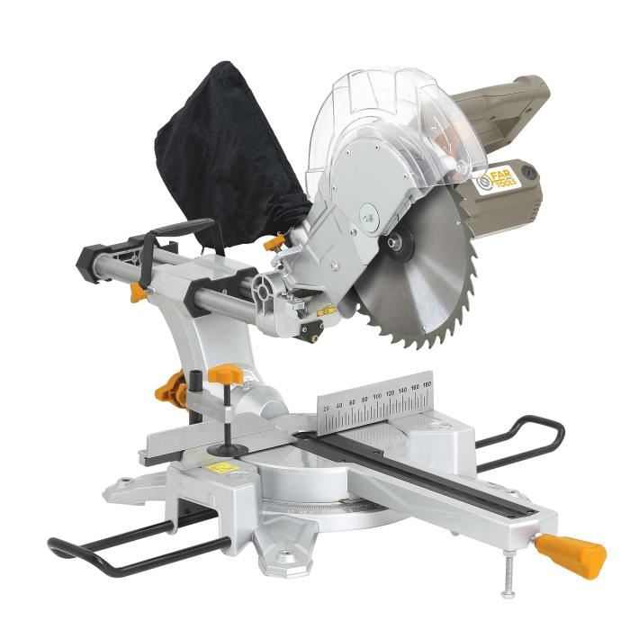 FAR TOOLS Scie a onglet radiale ONE JOS255C - 250 mm - 2000 W