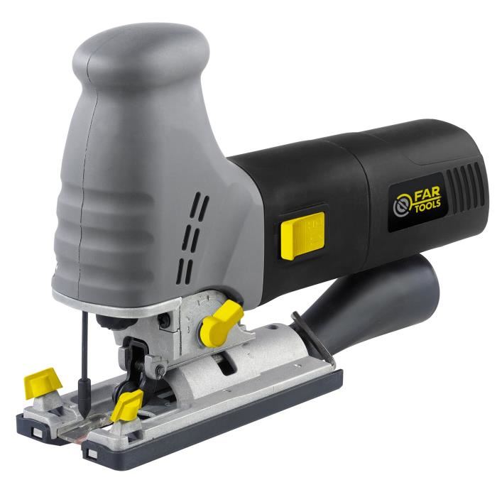 Scie Sauteuse Semi-pro Fartools - Modele Js730 - Puissance 730w - Capacite De Coupe 130/10mm