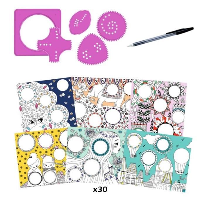 Lovely box - Les Ateliers du calme - Spirales et rosaces