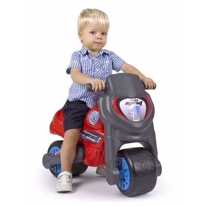 Porteur Pour Enfant Motofeber 1 Sprint - Rouge - Feber - Trotteur Stable Avec Roues Larges