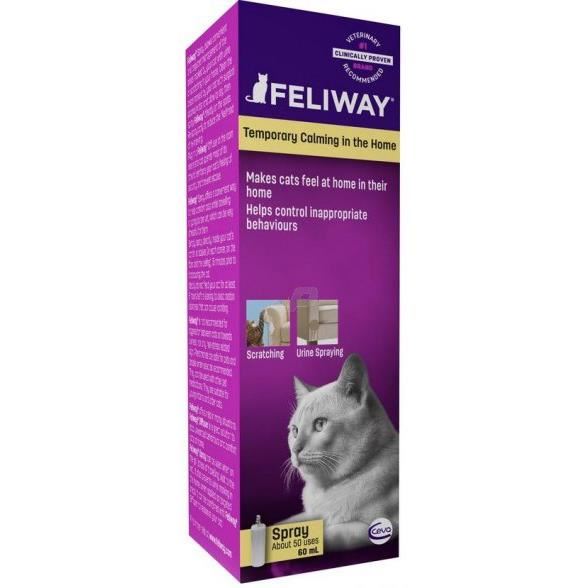 Feliway Classic Spray Anti Stress Calmant 60ml Pour Chat