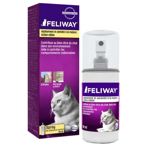 Feliway Classic Spray Anti Stress Calmant 60ml Pour Chat
