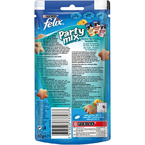 Friandises Party Mix Saveur de lOcean pour Chat Felix 60g