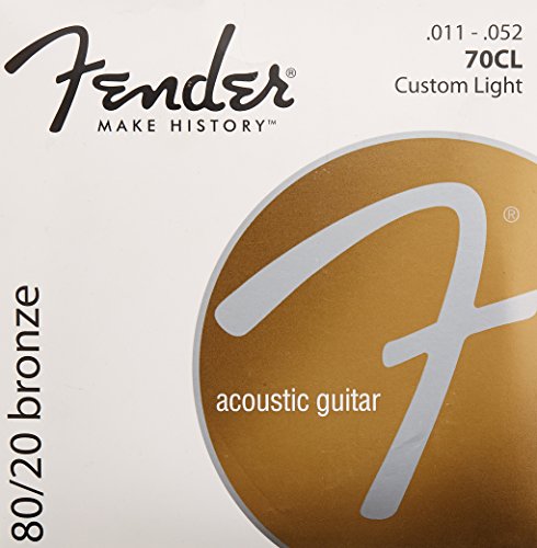 Fender 70cl Jeu De Cordes Pour Guitare A...