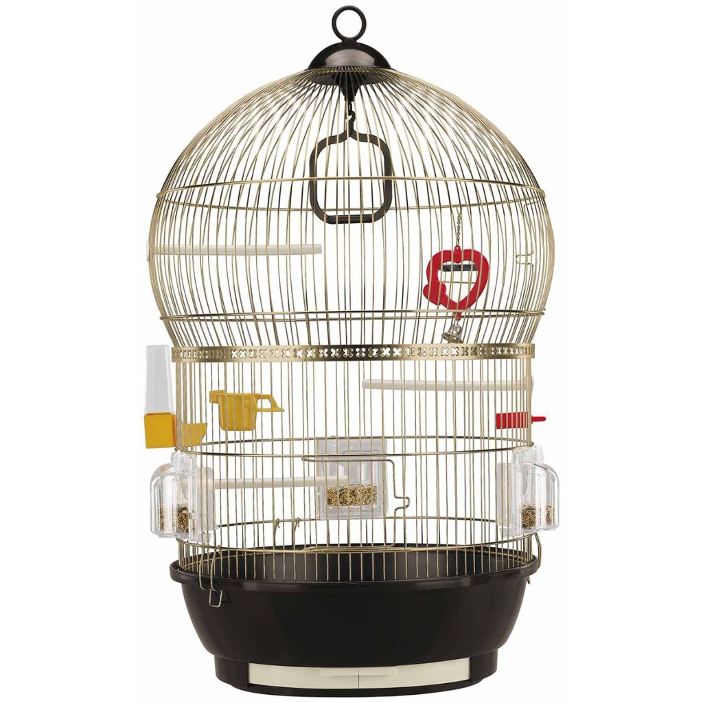 Cage Bali pour Oiseaux - Ferplast - Laiton
