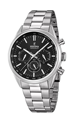 Montre - Festina - F16820-4 - Argent - Acier - Quartz
