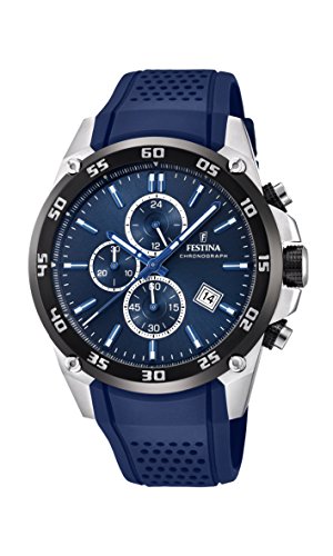 Montre - Festina - Originals F20330/2 - Chronographe - Resine - Bleu