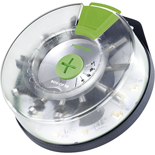 Fraises Festool Box Of Hw S8 Mix Pour Defonceuses Rainures Profilage Bois